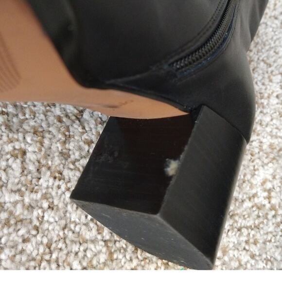 Linea Paolo Viva Black Leather Ankle Booties | Size 8.5 - Picture 10 of 16